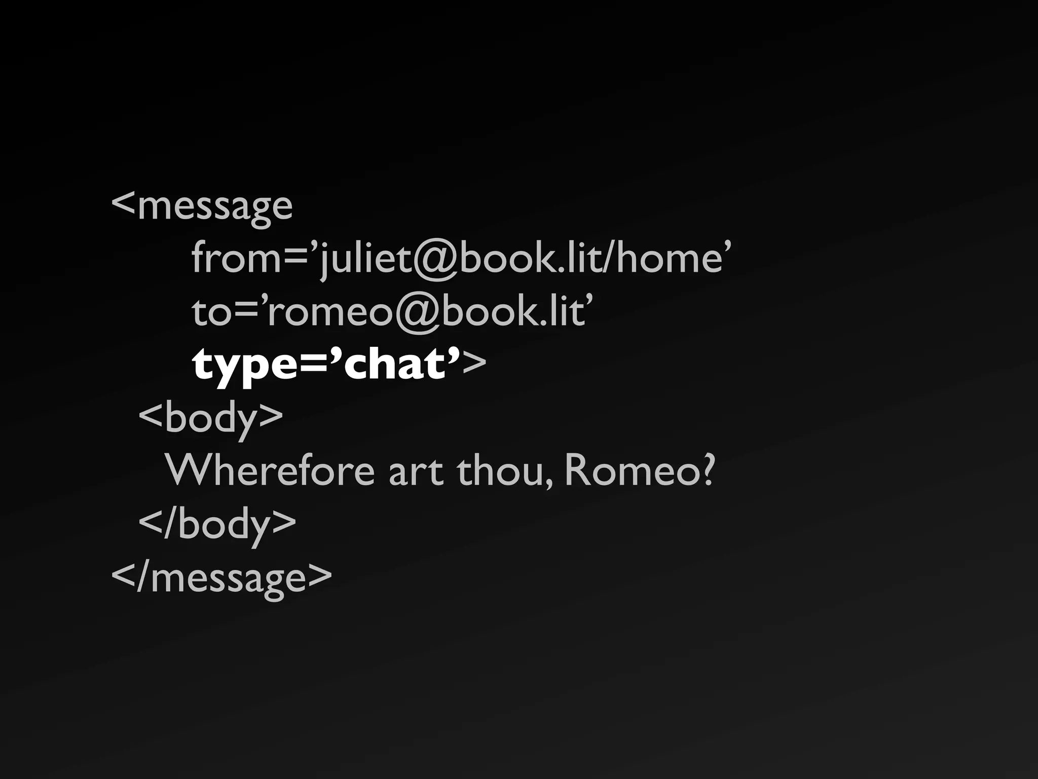 The Real Time Web with XMPP