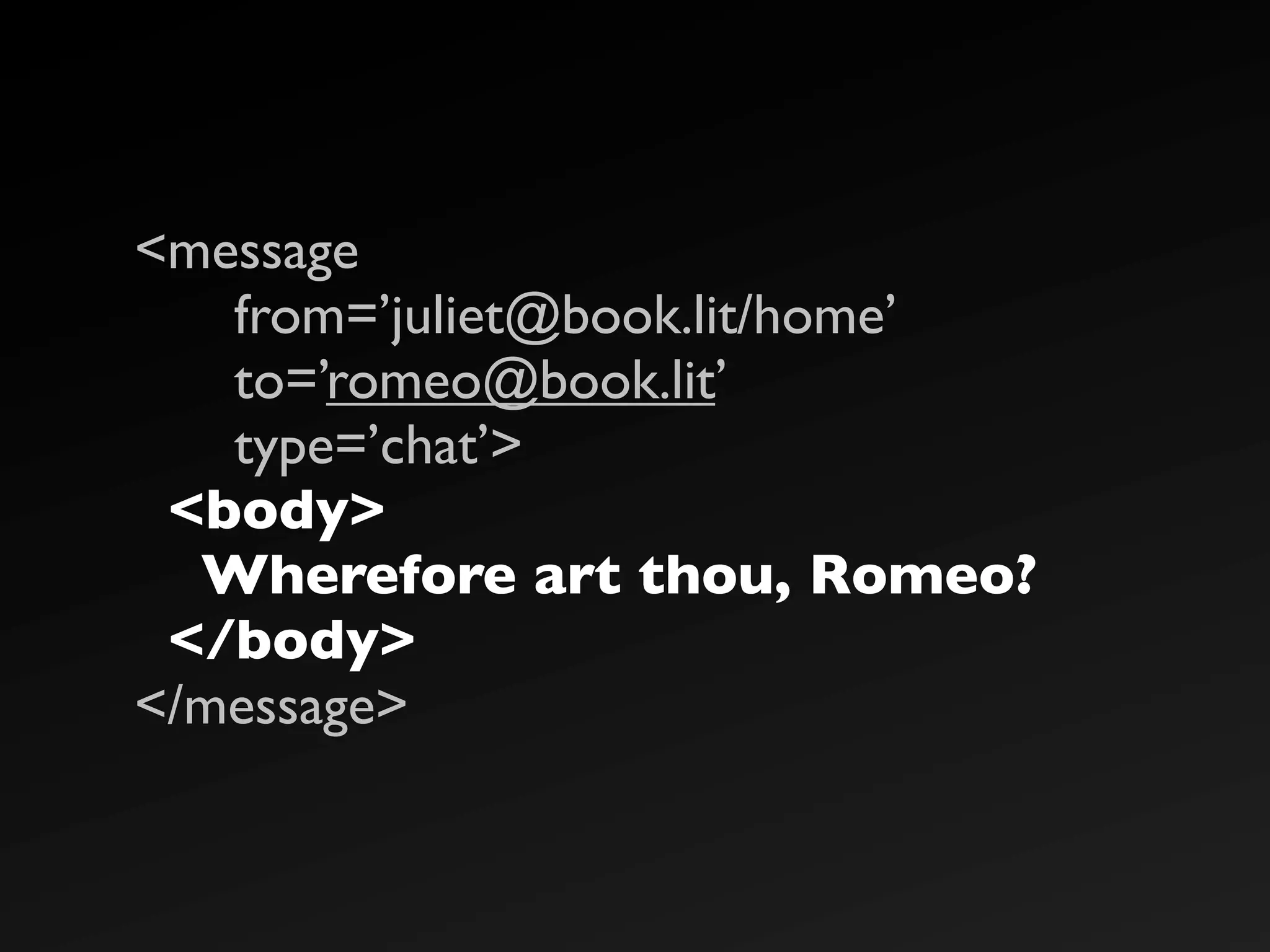The Real Time Web with XMPP