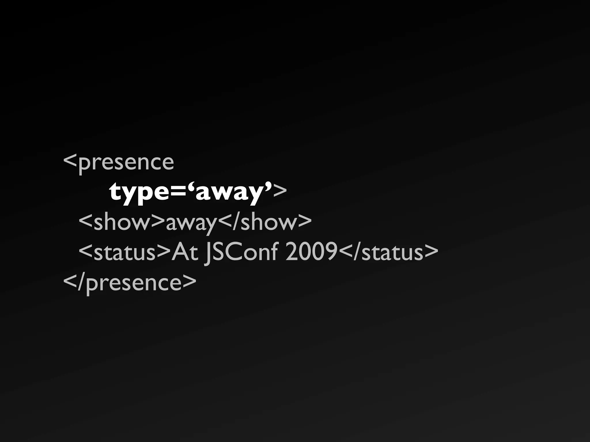 The Real Time Web with XMPP
