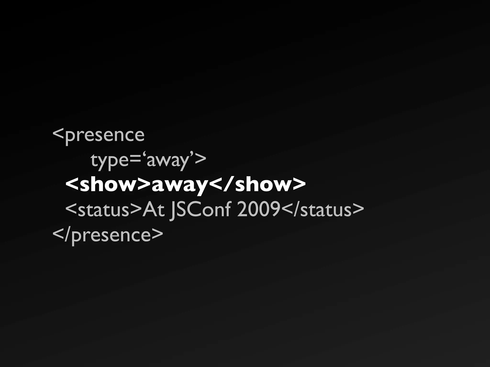 The Real Time Web with XMPP