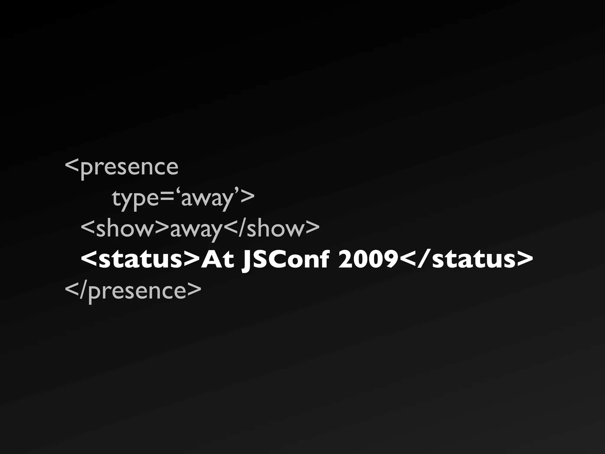 The Real Time Web with XMPP