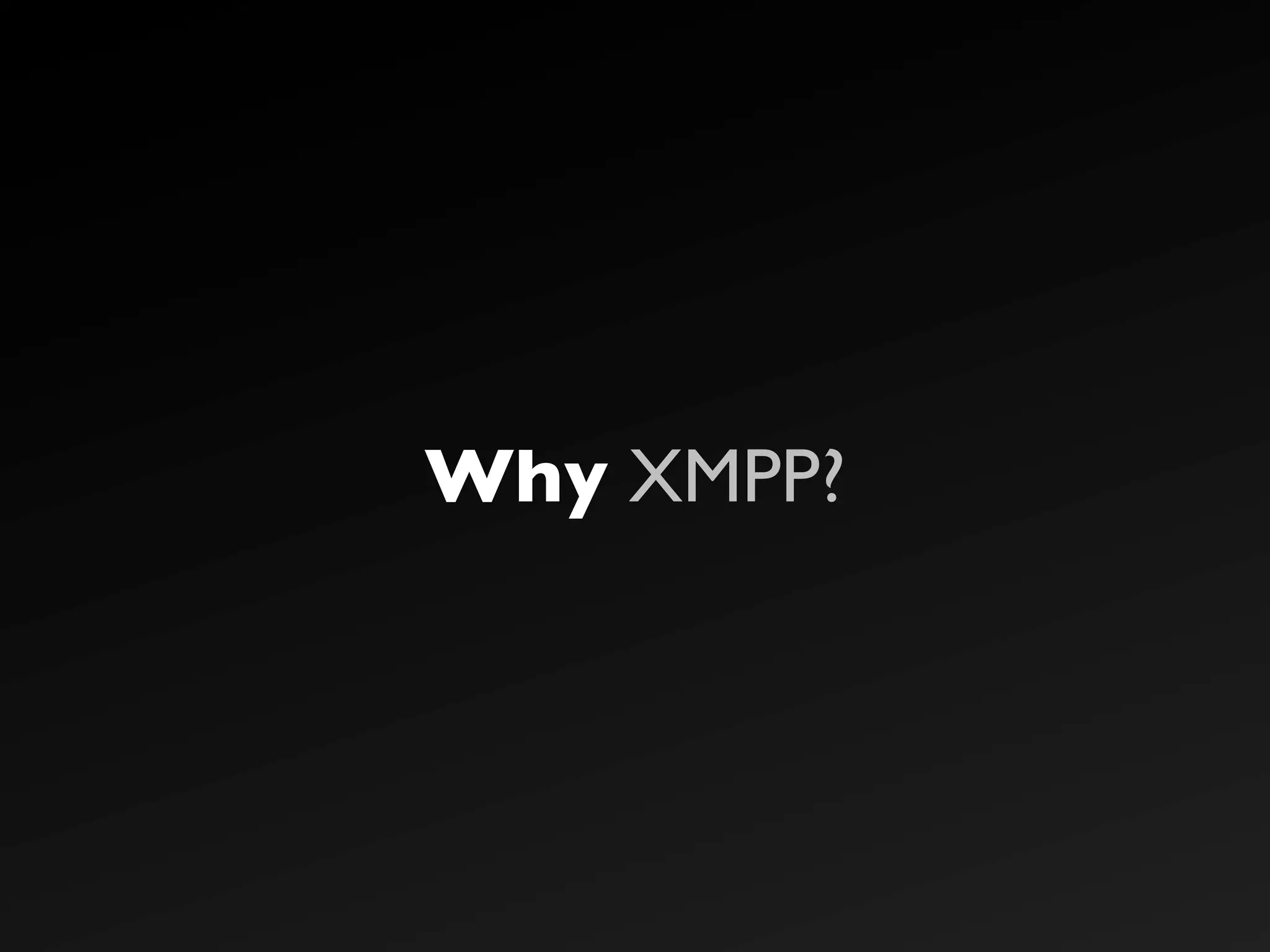 The Real Time Web with XMPP