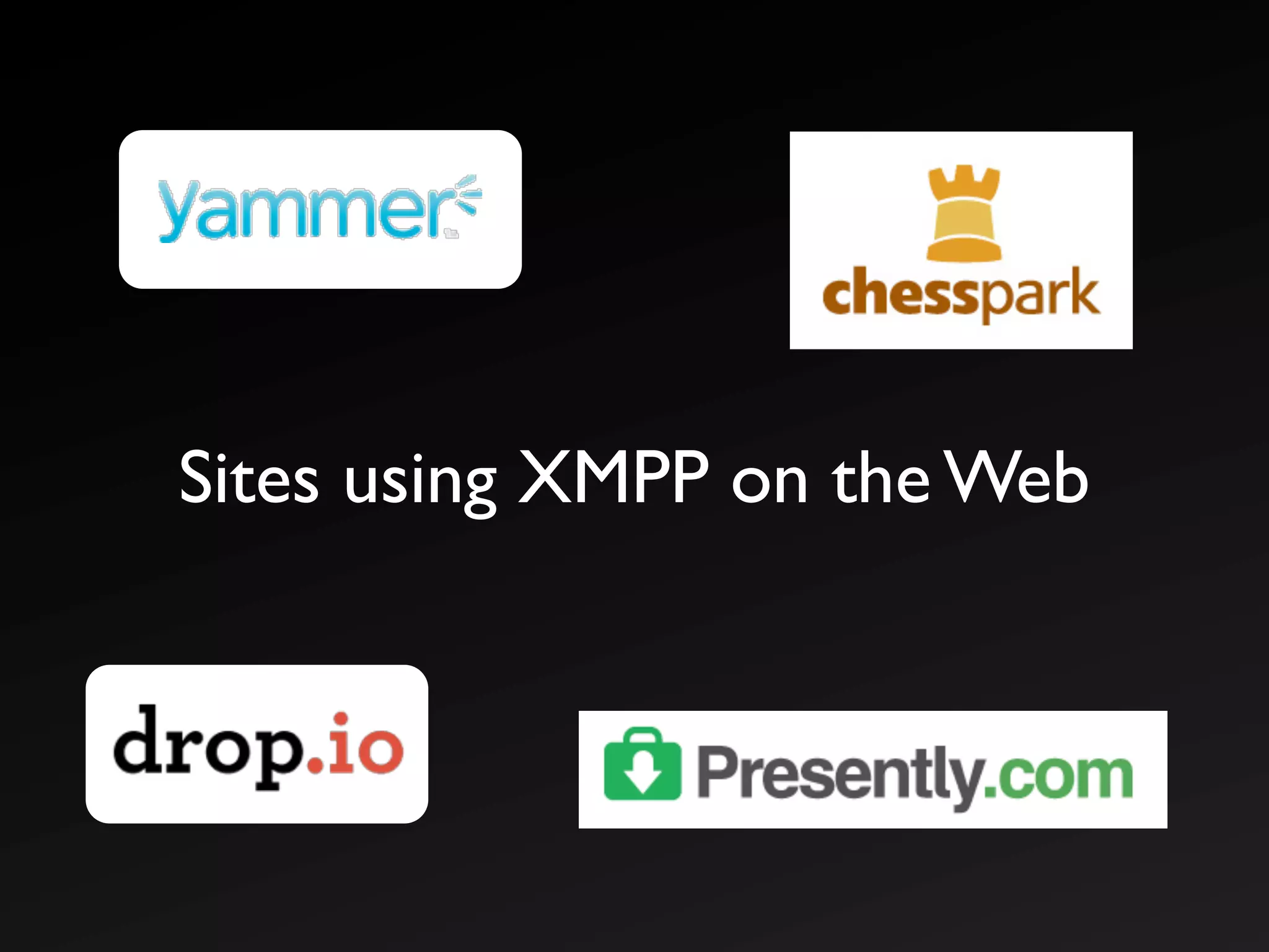 The Real Time Web with XMPP
