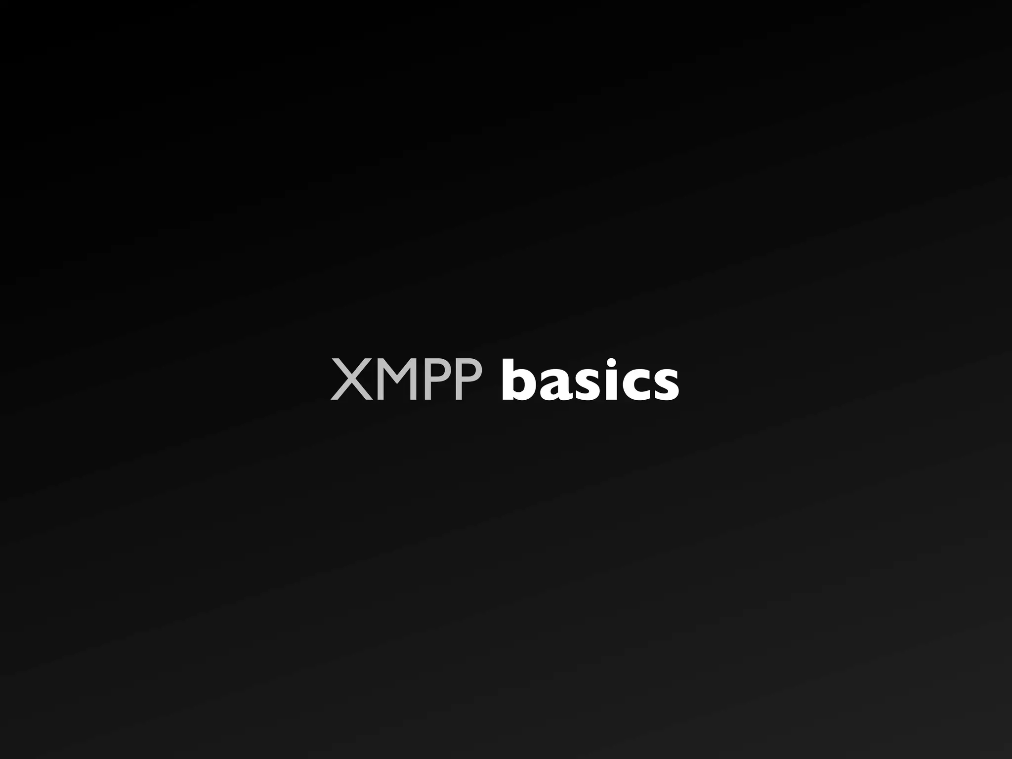 The Real Time Web with XMPP