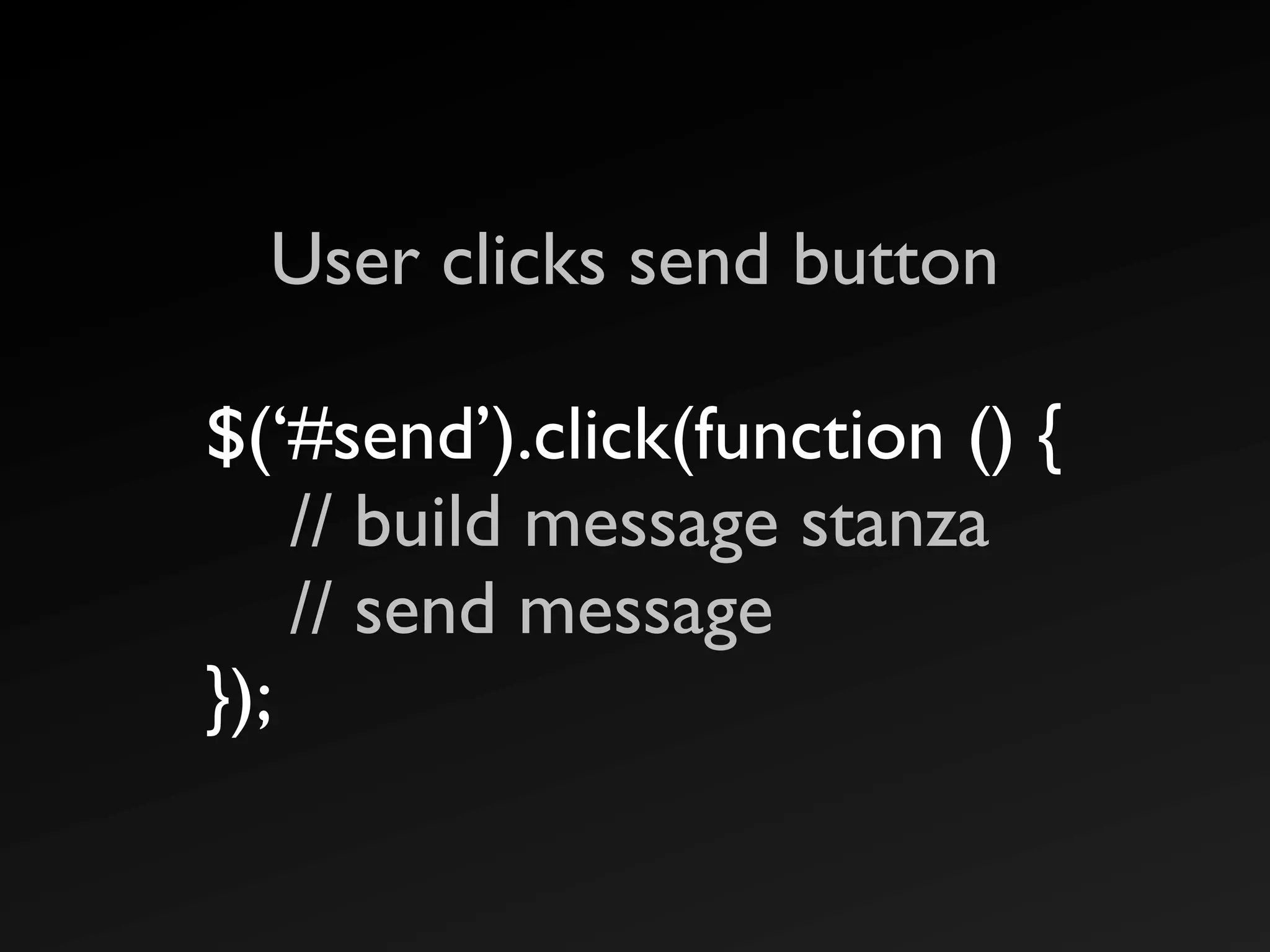 The Real Time Web with XMPP