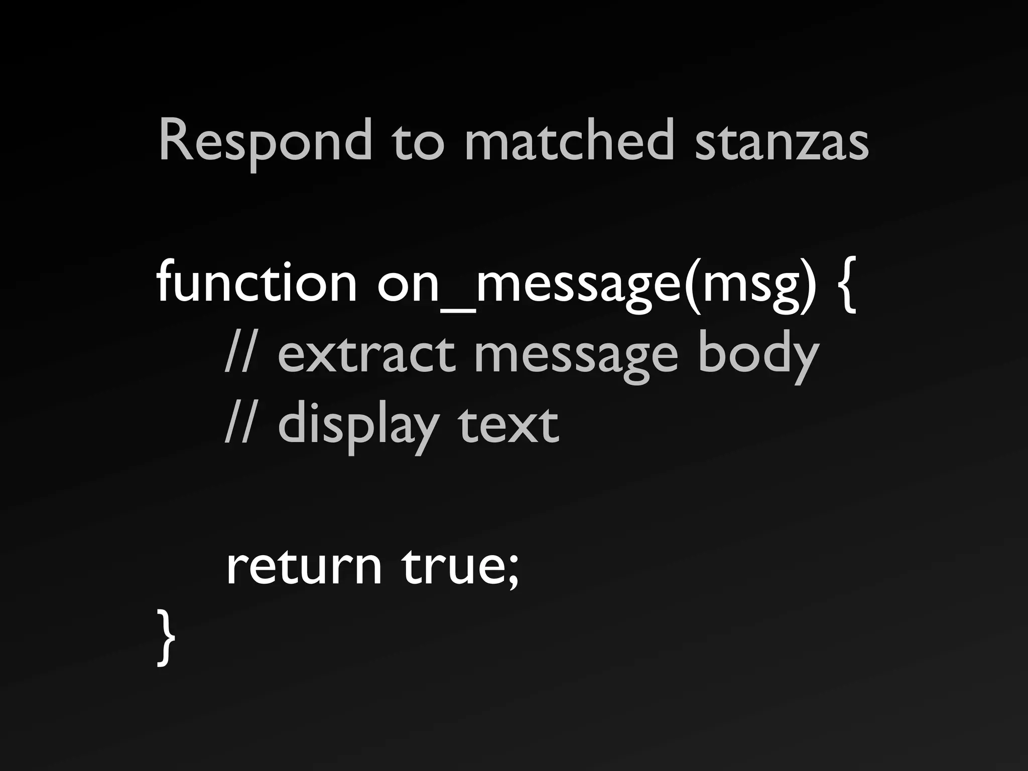 The Real Time Web with XMPP