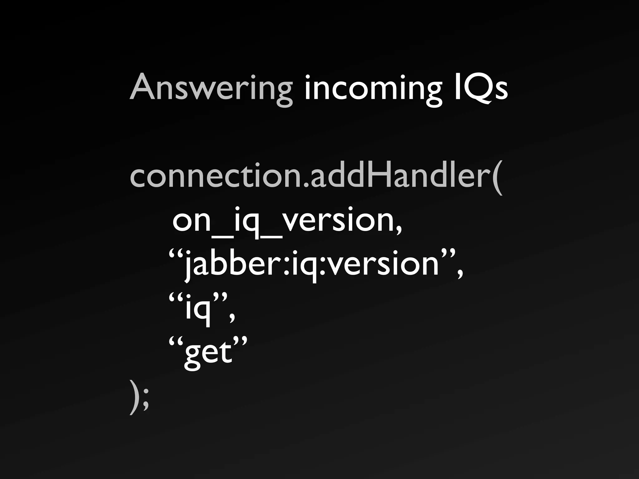 The Real Time Web with XMPP
