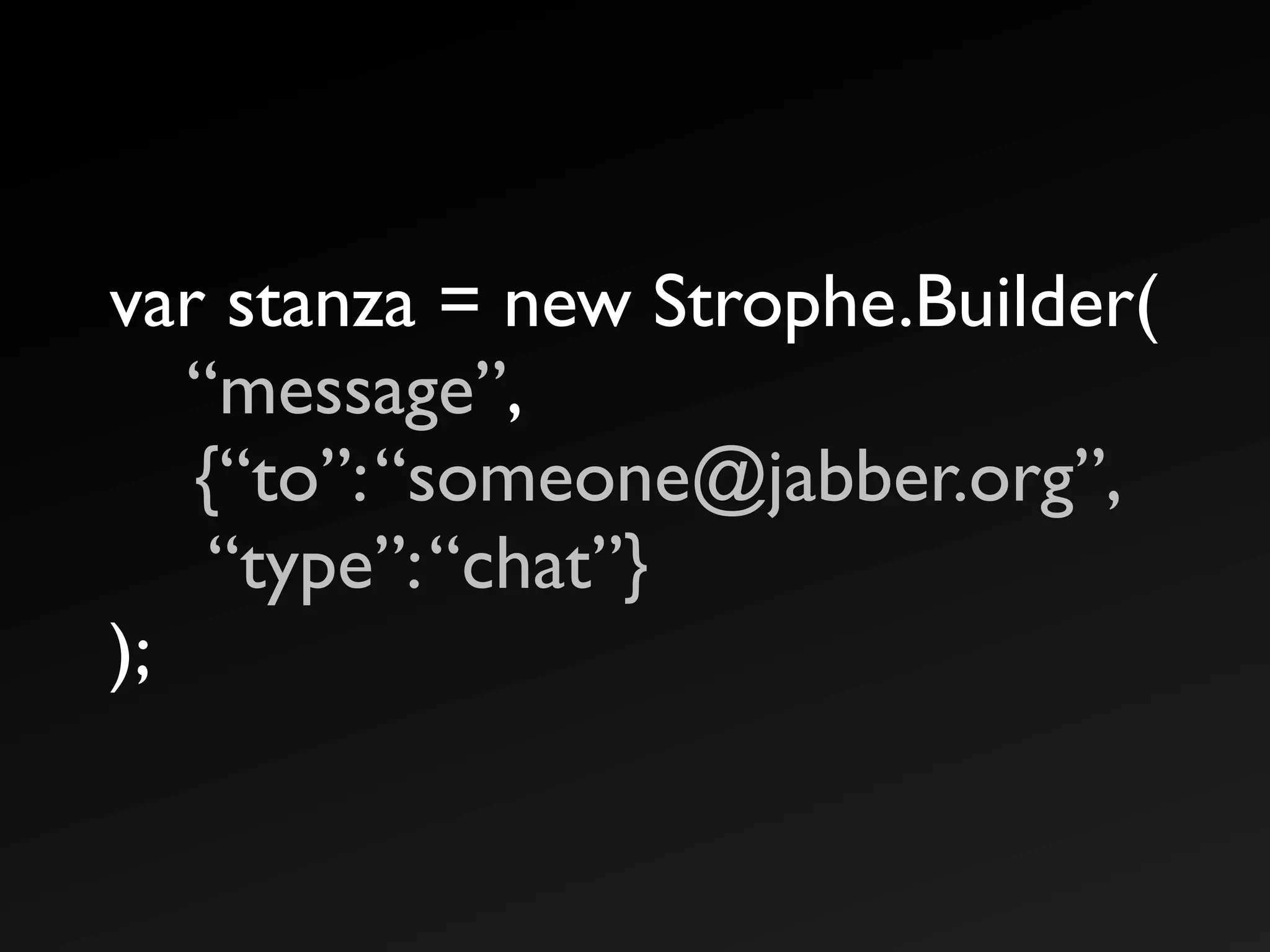 The Real Time Web with XMPP