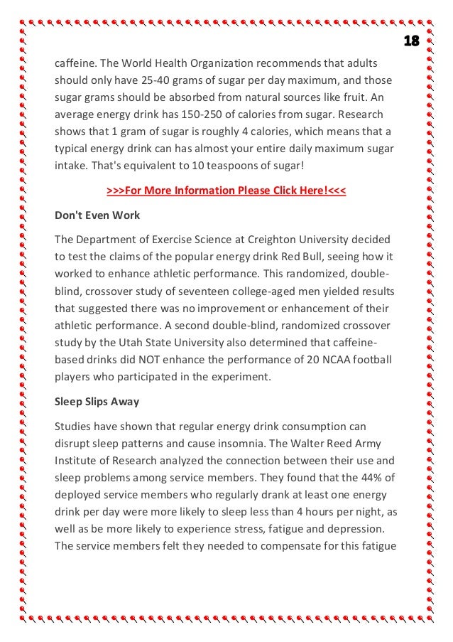 The real truth about energy drinks