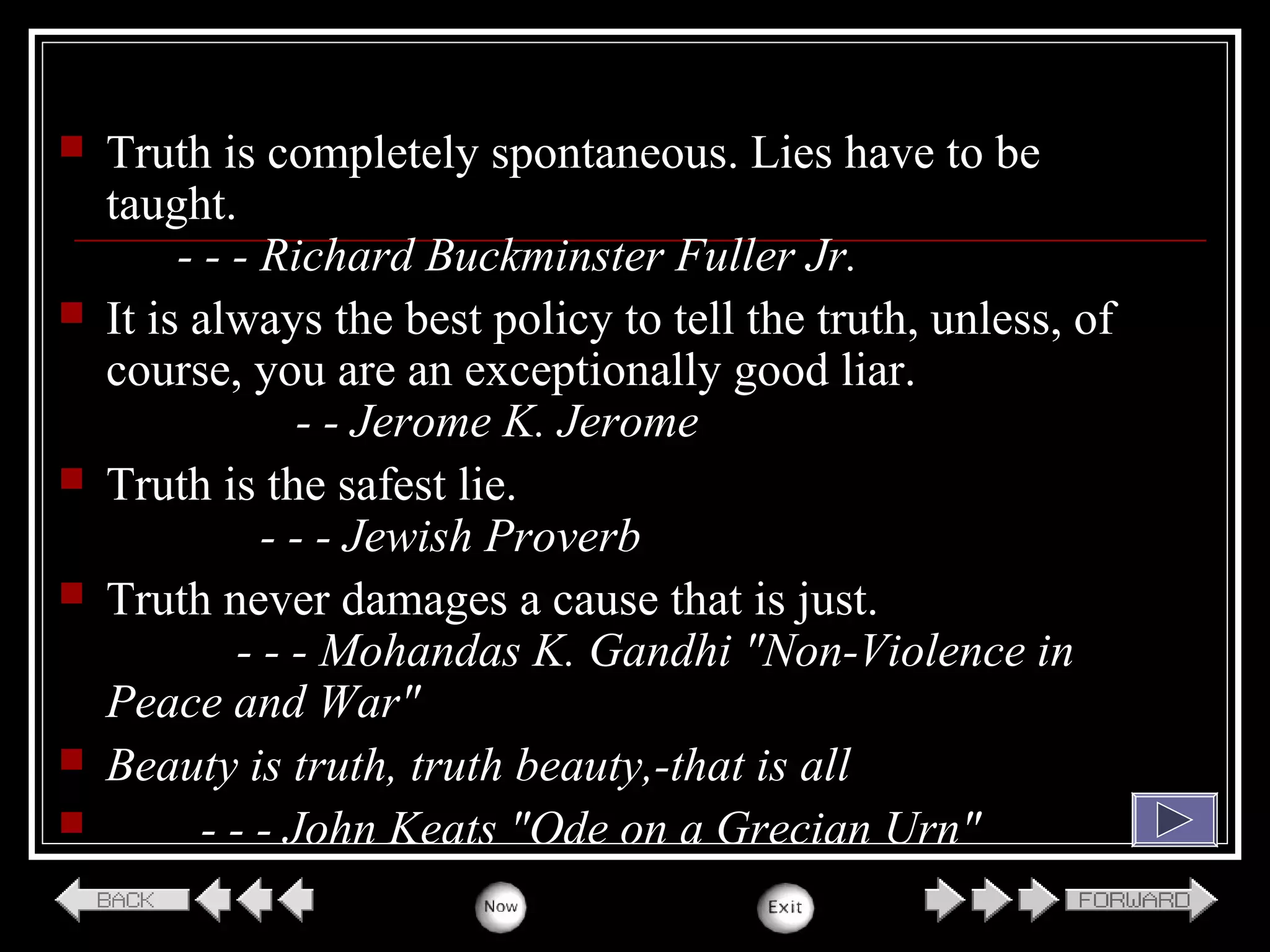 The real truth about lies | PPT