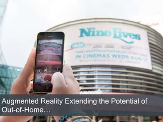 Augmented Reality Extending the Potential of
Out-of-Home…
 