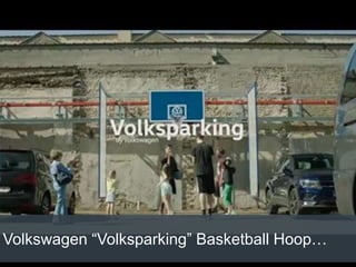 Volkswagen “Volksparking” Basketball Hoop…
 