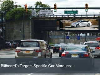 Billboard’s Targets Specific Car Marques…
 