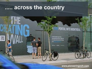 ..... across the country




10/9/2012             www.pioneeringooh.com
 