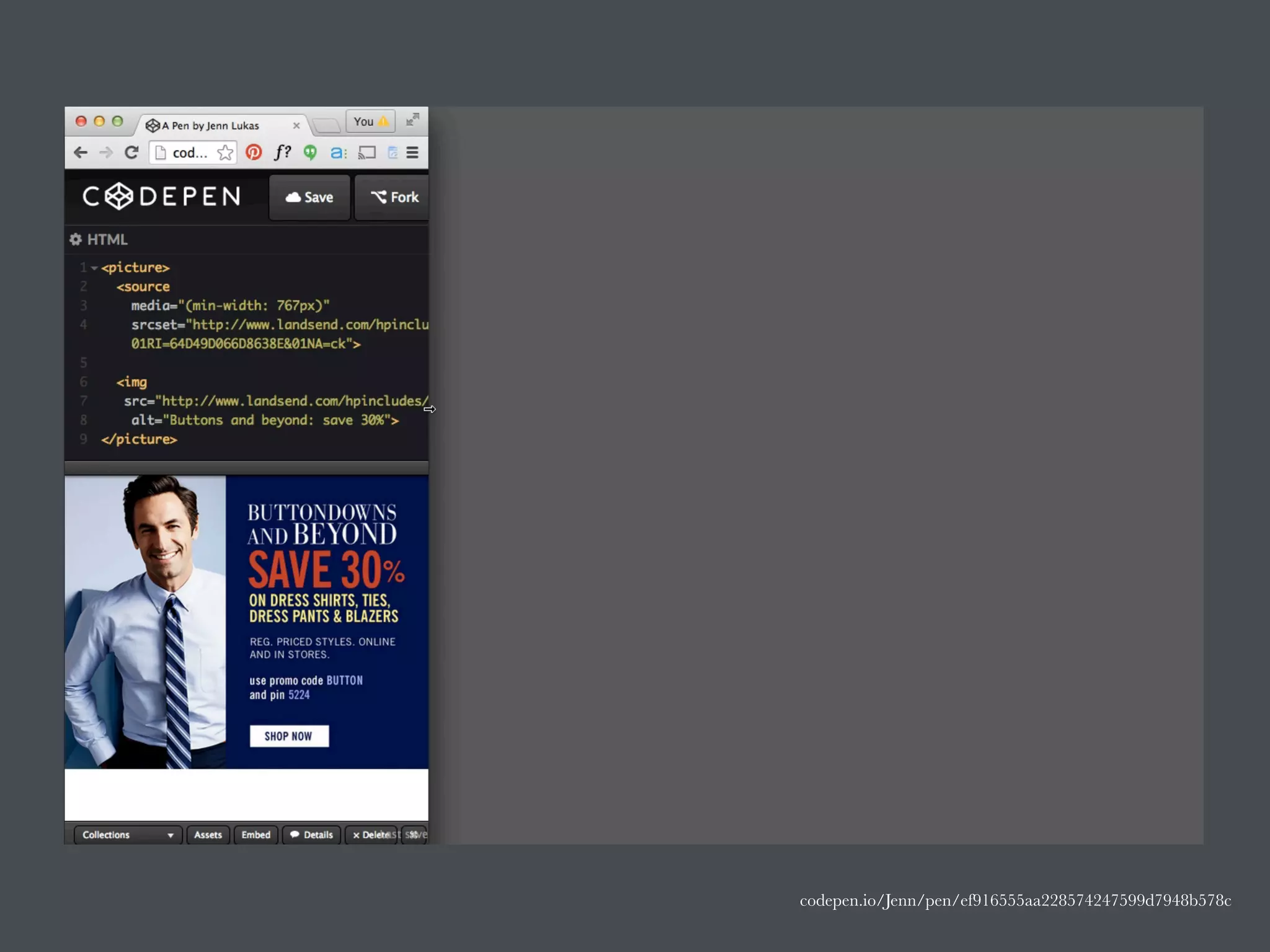 codepen.io/Jenn/pen/ef916555aa228574247599d7948b578c
 