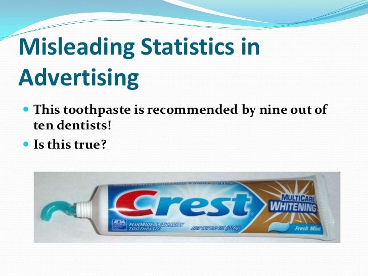 What is a misleading statistic?