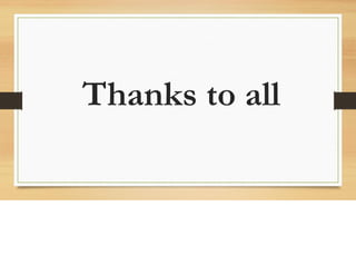 Thanks to all
 
