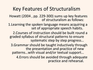 The recent history of second language learning research sla ...