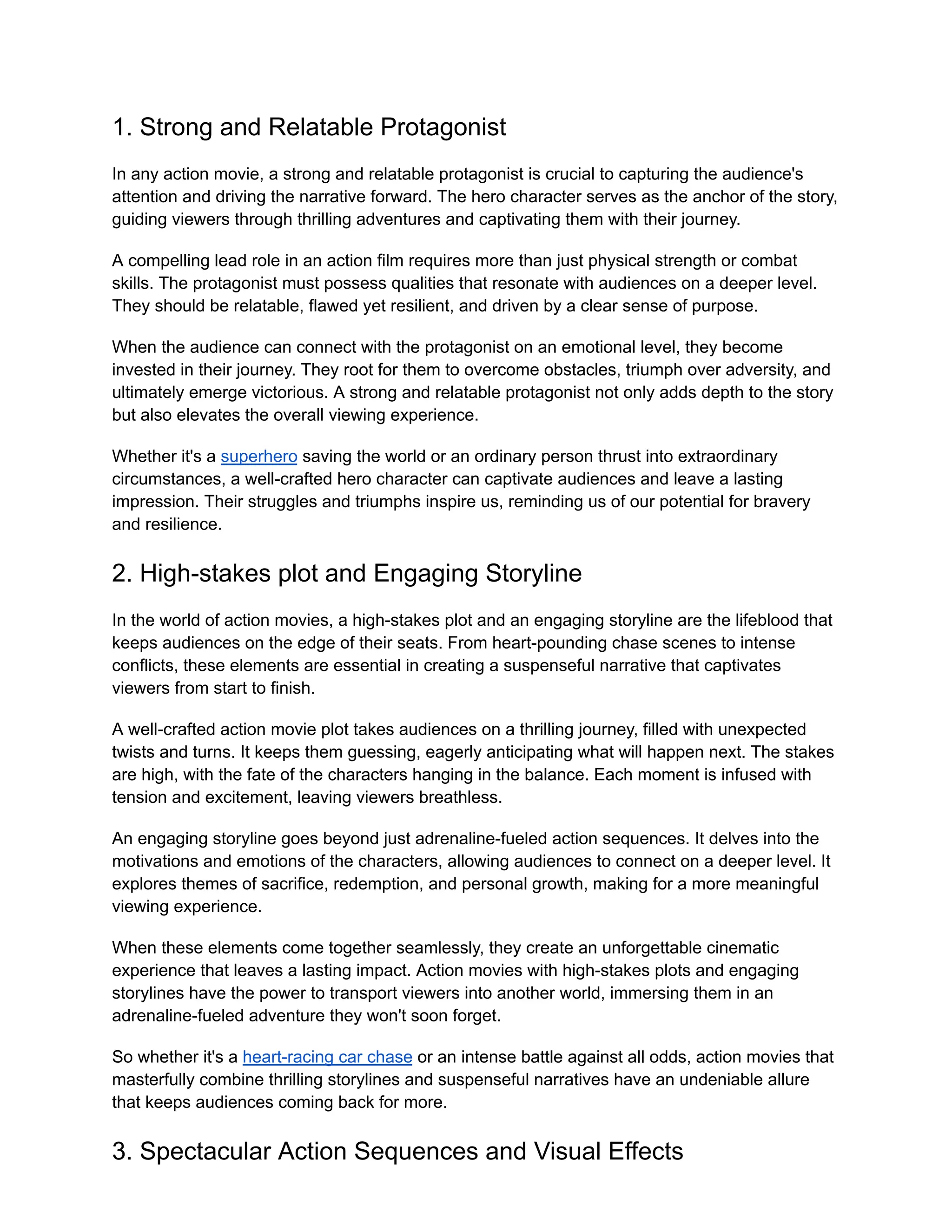 The Recipe for the Perfect Action Movie! PDF