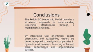 The Reddin 3D Leadership Model. What are the 3-Dimension Leadership.pptx