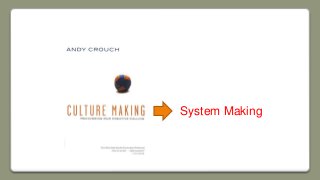 System Making
 