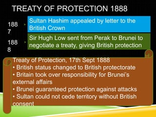 Charles Brooke obtained many territories from Sultan Abdul Momin. He also obtained the areas called Terusan and Limbang.