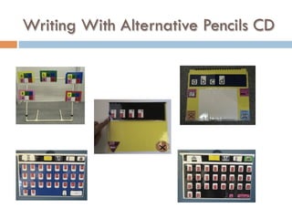 Writing With Alternative Pencils CD
 