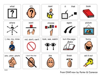 From CHAT-now by Porter & Cameron
 