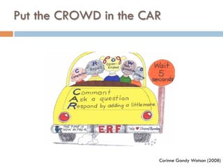 Put the CROWD in the CAR
Corinne Gandy Watson (2008)
 
