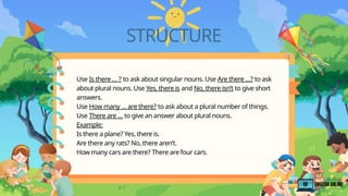 Singular Rats Mastering 'There is' and 'There are' in English Grammar Practice | PPTX