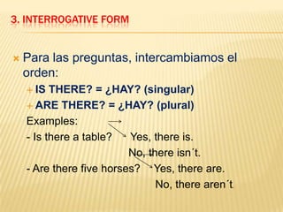 There is there are in spanish simplificado | PPTX