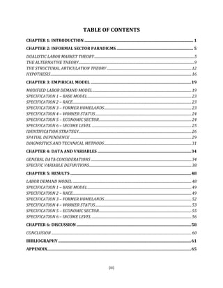 The relationship between formal and informal employment in south africa ...