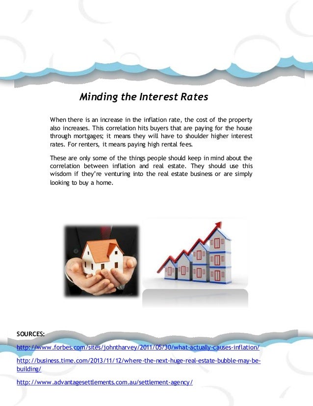 The Relationship Between Inflation and Real Estate