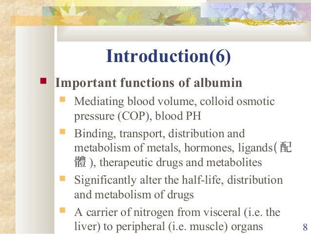 The relationship between serum albumin concentration and sarcopenia