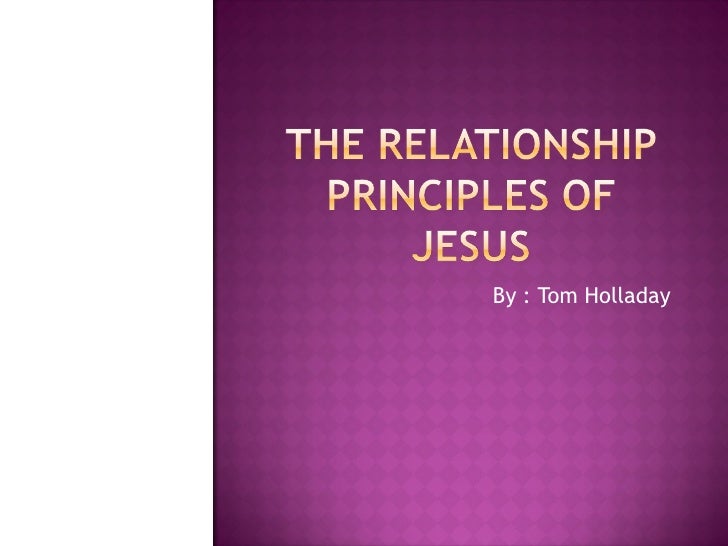 the relationship principles of
