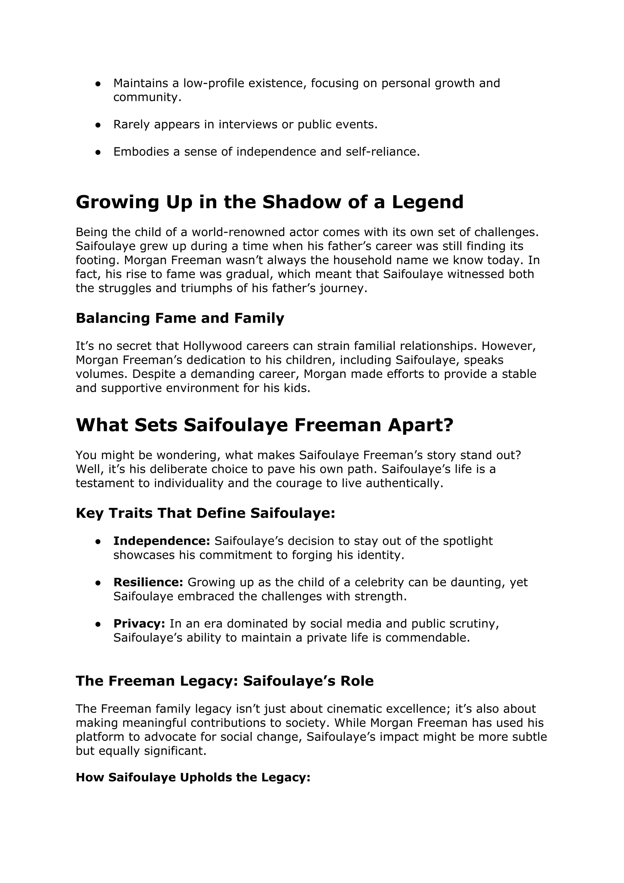The Remarkable Journey of Saifoulaye Freeman.docx