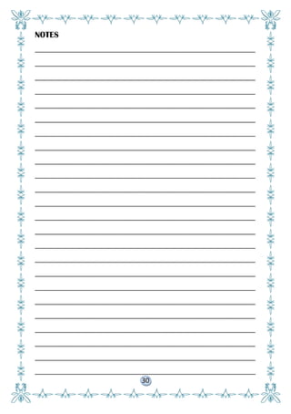 30
NOTES
__________________________________________________________
__________________________________________________________
__________________________________________________________
__________________________________________________________
__________________________________________________________
__________________________________________________________
__________________________________________________________
__________________________________________________________
__________________________________________________________
__________________________________________________________
__________________________________________________________
__________________________________________________________
__________________________________________________________
__________________________________________________________
__________________________________________________________
__________________________________________________________
__________________________________________________________
__________________________________________________________
__________________________________________________________
__________________________________________________________
__________________________________________________________
__________________________________________________________
__________________________________________________________
__________________________________________________________
 