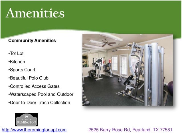 The Remington Pearland, TX Apartments