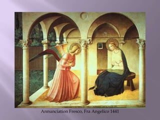 Annunciation Fresco, Fra Angelico 1441