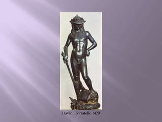 David, Donatello 1420