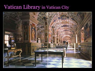 Vatican Library in Vatican City