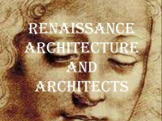 Renaissance architecture and architects