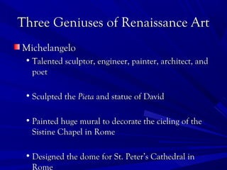 The renaissance | PPT