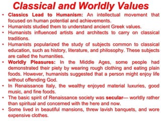 The renaissance | PPT