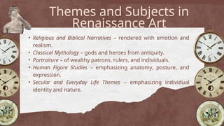 The Renaissance Art Period - Group 3. PPTX | PPTX