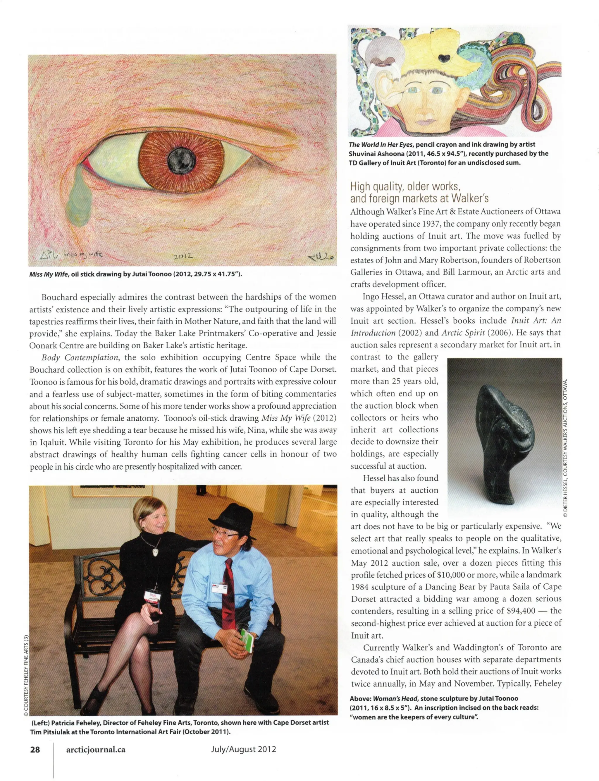 The Renaissance In Inuit Art Marketing Above & Beyond Canada's Arctic Journal PDF