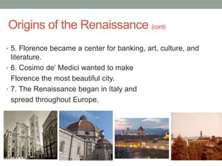 The renaissance Complete | PPTX