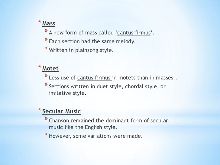 the renaissance period_presentation motet form