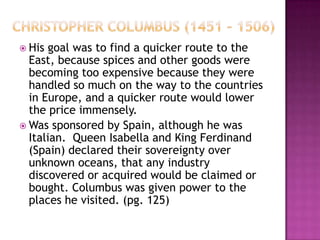 What instruments were important for successful navigation of the earth?Compass: used for finding the direction a ship is travelling; developed in China about1700 years ago, used by Muslim travelers in navigation.Astrolabe: used the North Star or Sun to calculate latitude, the distance north or south of the Equator; probably invented by ancient Greeks, further developed by Arab mathematicians and astronomers. Cross-staff: used to measure the altitude of the Pole star above the horizon to determine latitude; invented around 1342 for astronomy and first used around 1514 for navigationBack-staff: used to measure the altitude of the Sun to determine latitude; developed in 1594 as an improvement over the cross-staff.