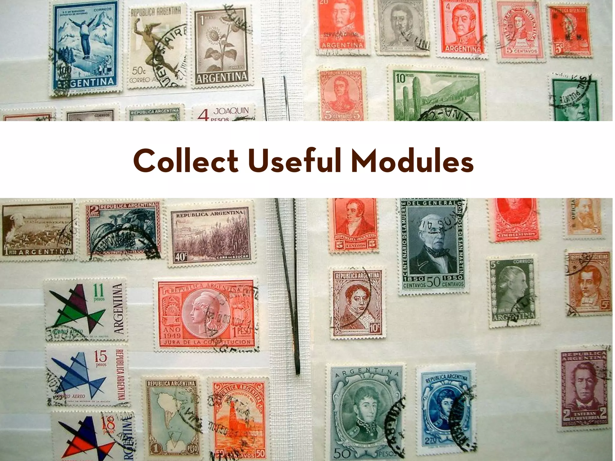 Collect Useful Modules